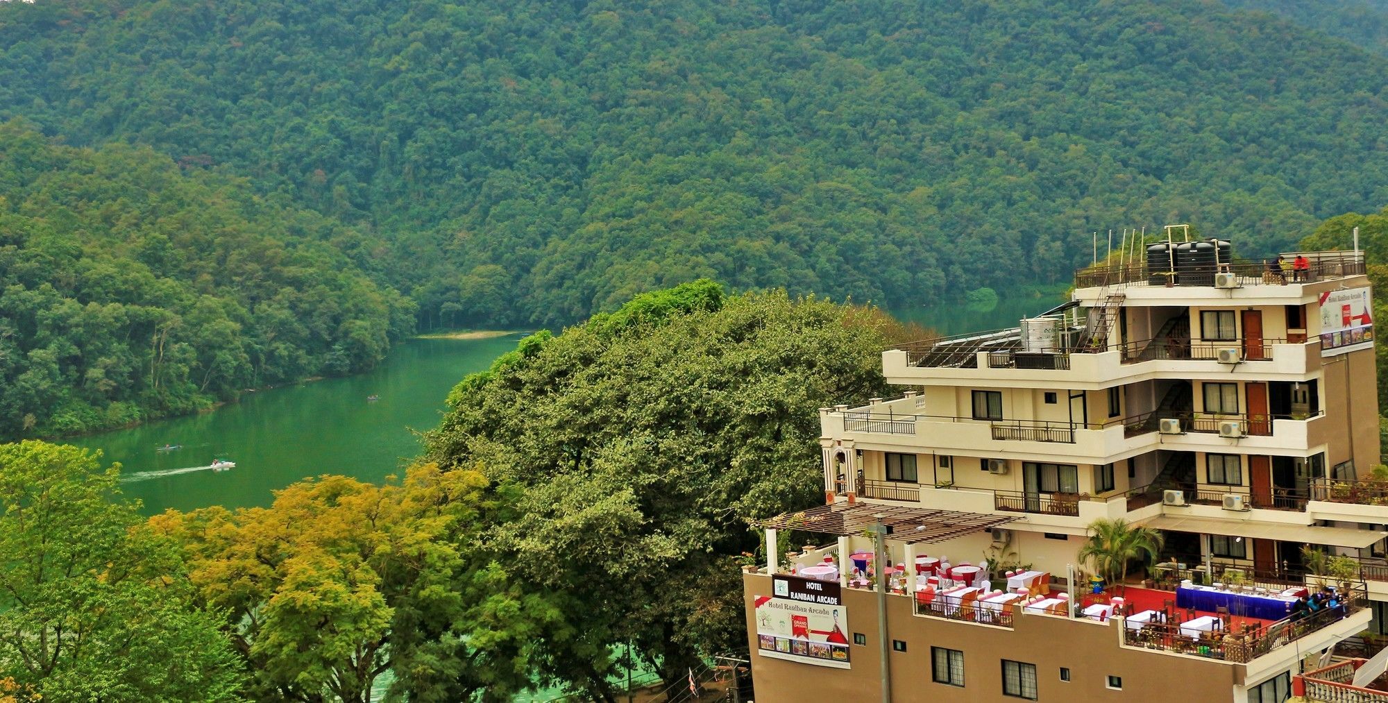 Hotel Raniban Arcade Pokhara Bagian luar foto